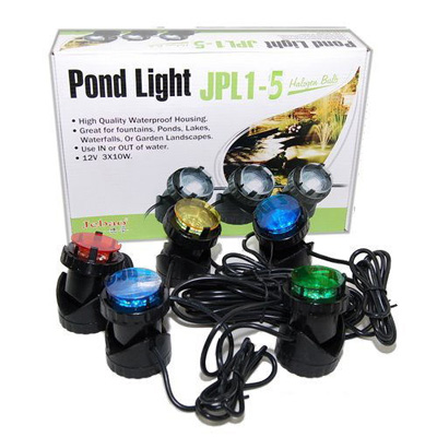 JPL1-5 Jebao Halogen Pond Light Kit of 5